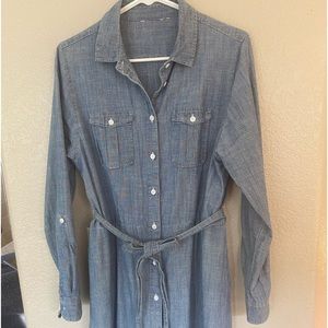 Light weight Denim Dress Size Large